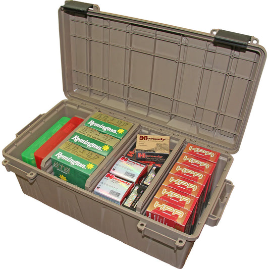 Ammo Crate Divided Utility Box, Dark Earth