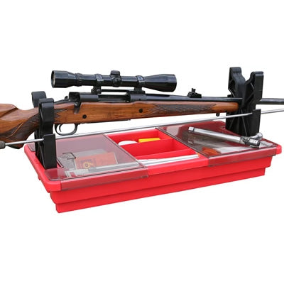 Portable Rifle Maintenance & Cleaning Center, Red