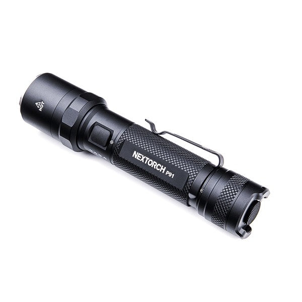 Taktische LED-Taschenlampe P91, 5'000 Lumen (inkl. Akku)