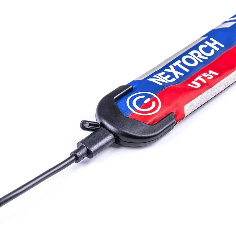 UT51D Rot-blau blinkendes Warn-Signalband