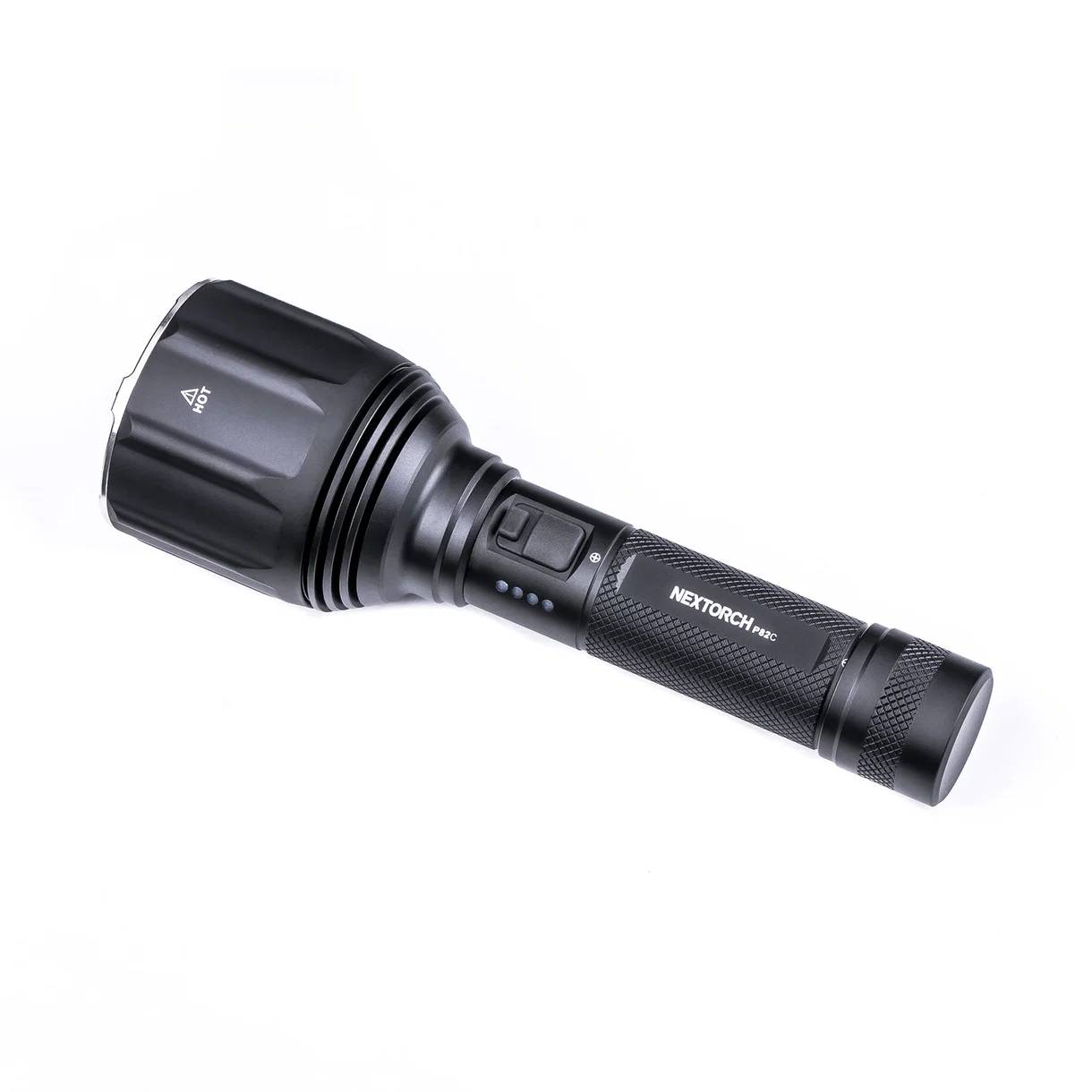 Taktische LED-Taschenlampe P82C,  2'200 Lumen (inkl. Akku)