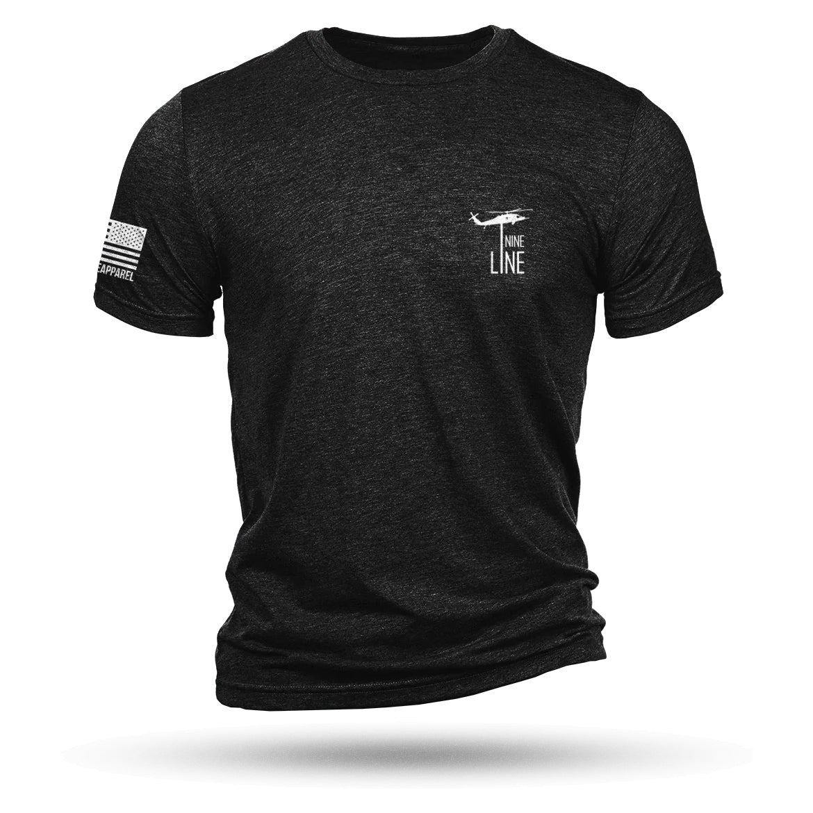 T-Shirt 5 THINGS, charcoal black 