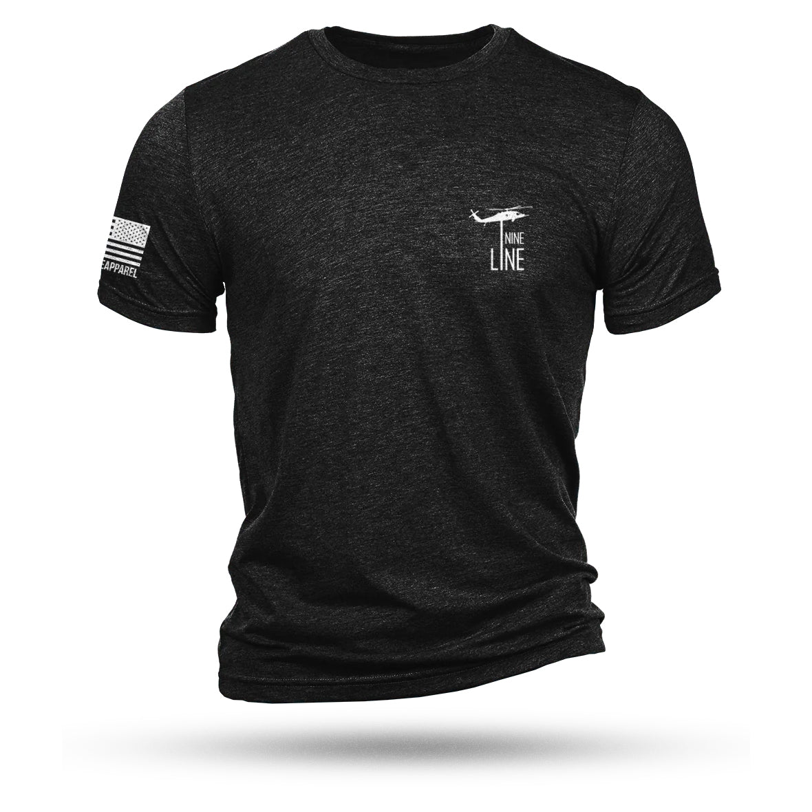 T-Shirt 2A MY RELIGION, charcoal black