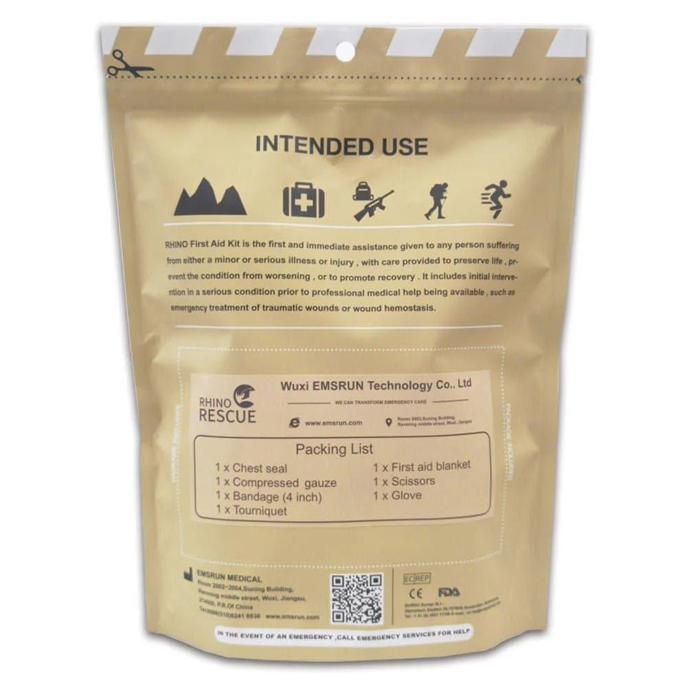 Advanced Wound Care Kit Refill (7-teilig) - inkl. Metall-Tourniquet