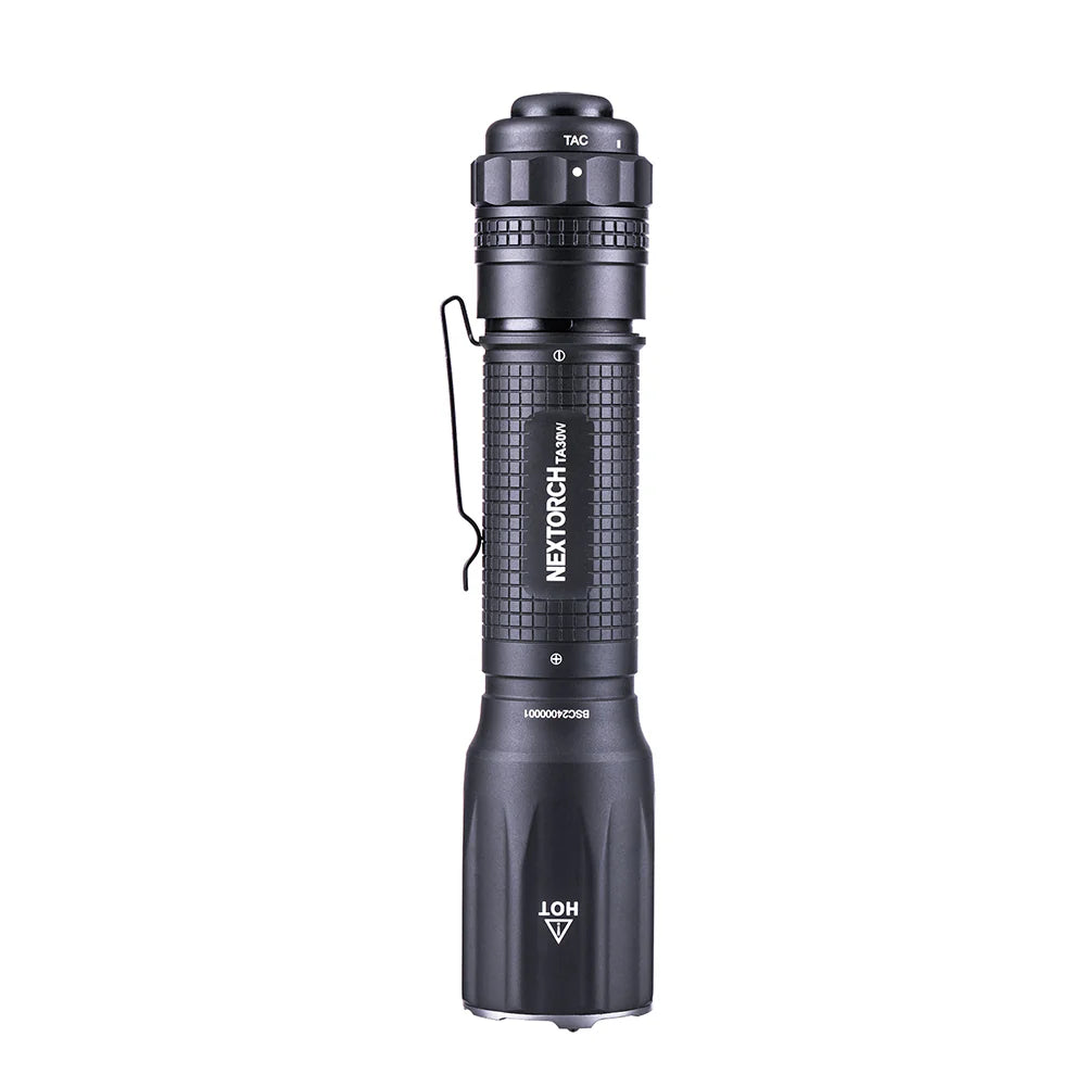 Taktische LED-Taschenlampe TA30W, 1'500 Lumen (inkl. Akku)