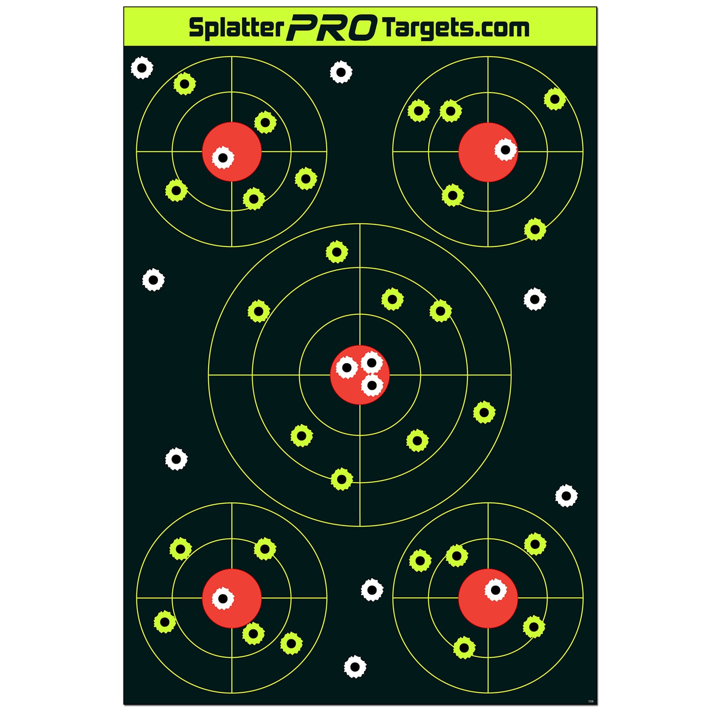 Splatter Pro Targets Zielscheiben UB 03 18, 45x30cm, 10er Packung