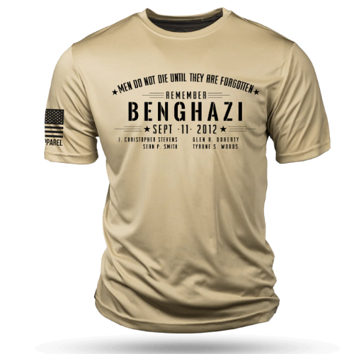 T-Shirt Moisture Wicking BENGHAZI, tan